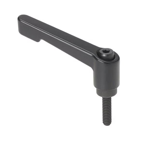Adjustable Handle, Modern Design, Zinc Handle, M12 x 32mm Steel External Thread, 92mm Handle Length, Morton, Mfr#: MH-424